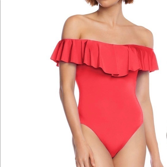 Trina Turk Other - Trina Turk off-the shoulder swimsuit size 4